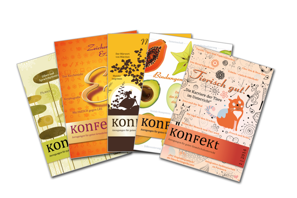 "Konfekt" 2012-2014 komplett (5 Ausgaben)