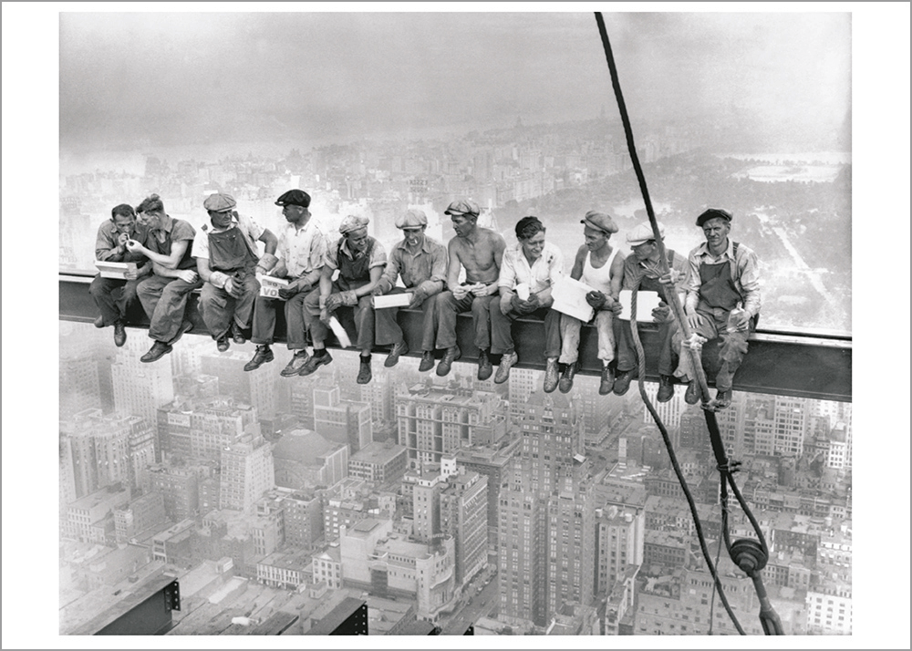 Kunstdruck Ebbets New York Constructions