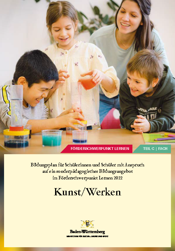 Heft 18 Kunst / Werken Bildungsplan SBBZ Lernen