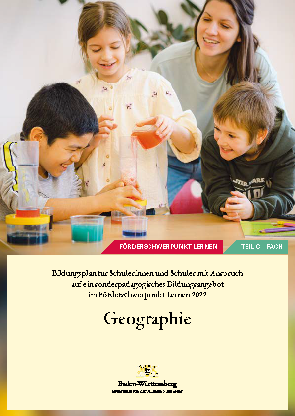 Heft 13 Geographie Bildungsplan SBBZ Lernen