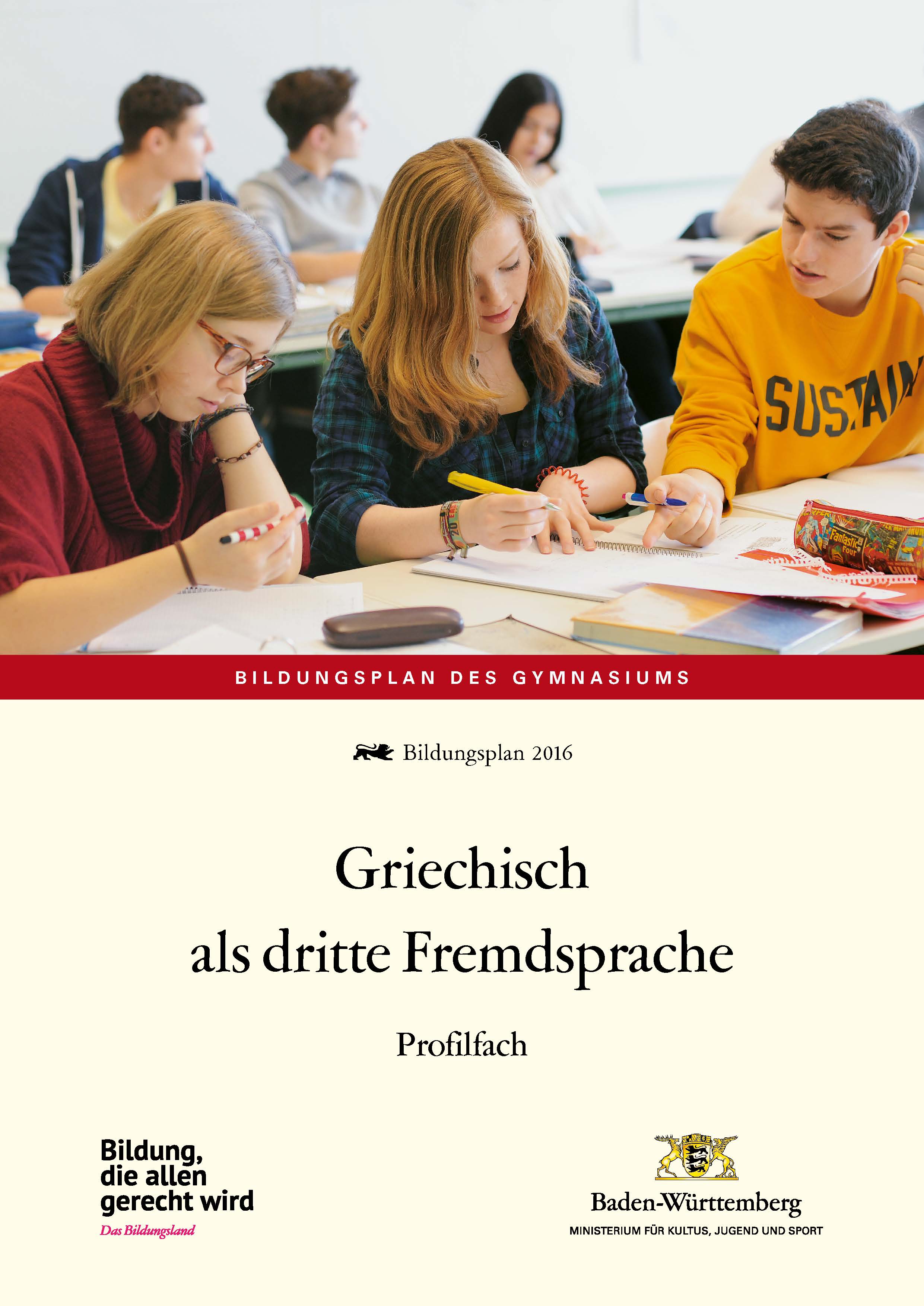 LPH 3/2016 Bildungsplan - Griechisch als dritte Fremdsprache