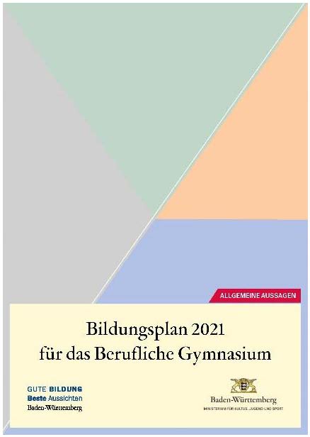 Bildungsplan 2021 für das Berufliche Gymnasium Reihe N – Fachlehrplan