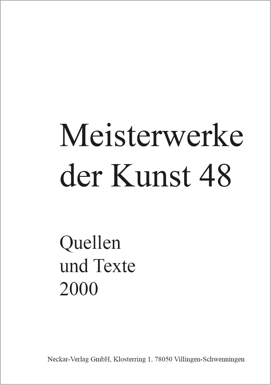 Quellen und Texte 48/2000