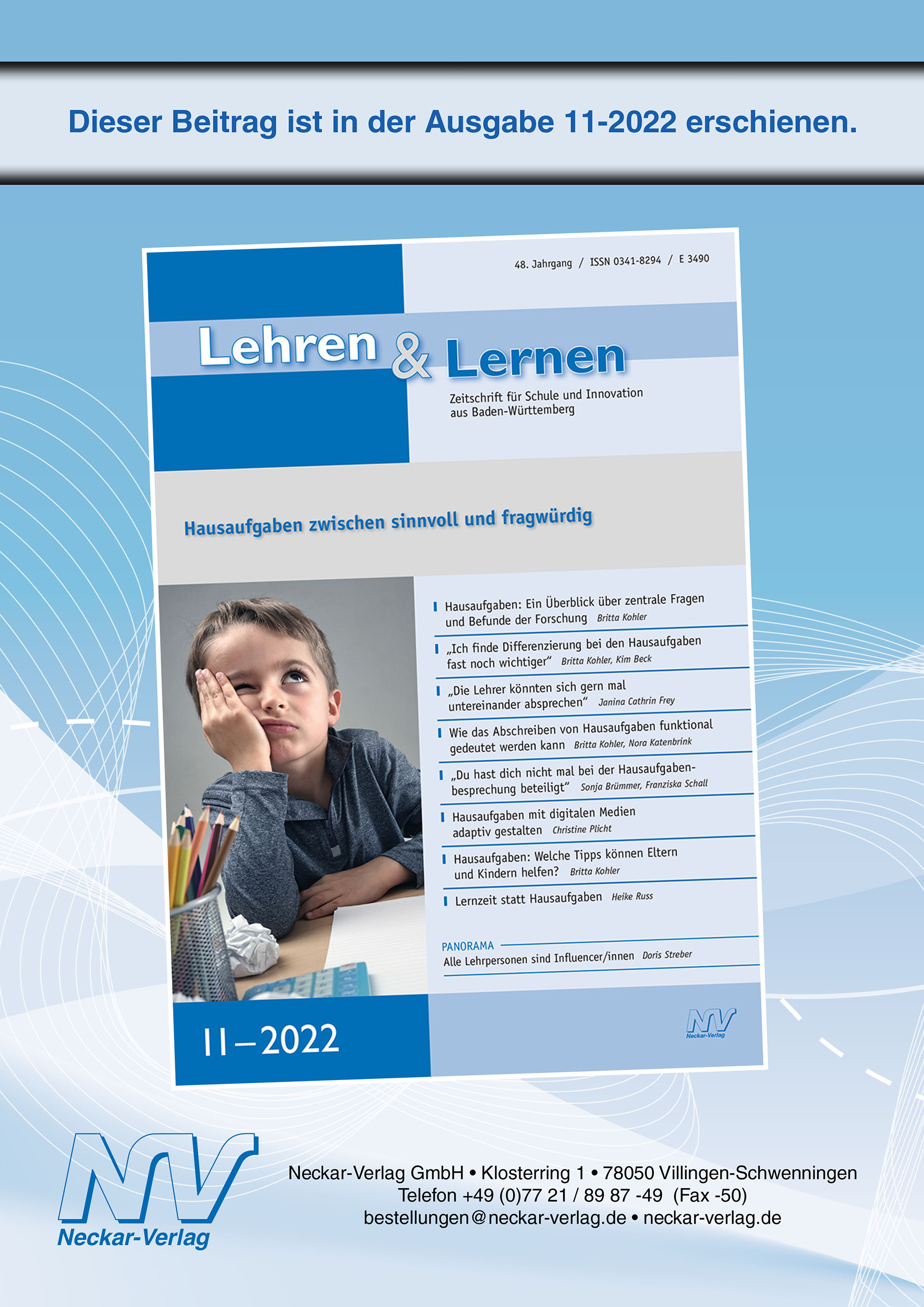 Alle Lehrpersonen sind Influencerinnen und Influencer