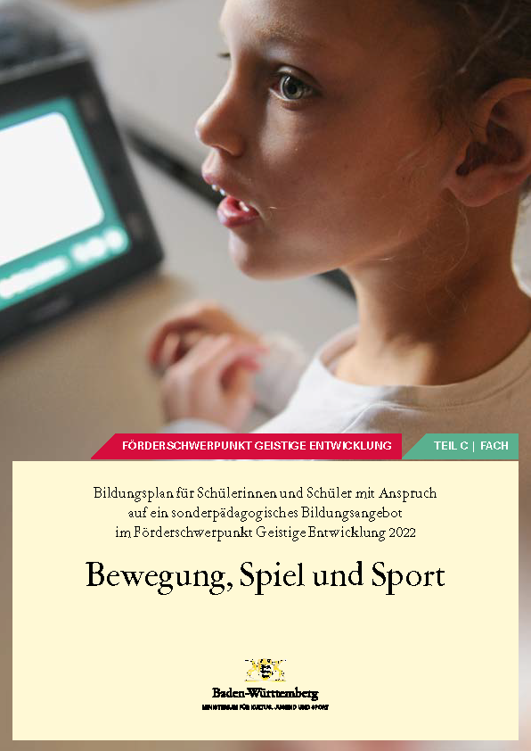 Heft 19 Bewegung, Spiel und Sport Bildungsplan SBBZ GENT