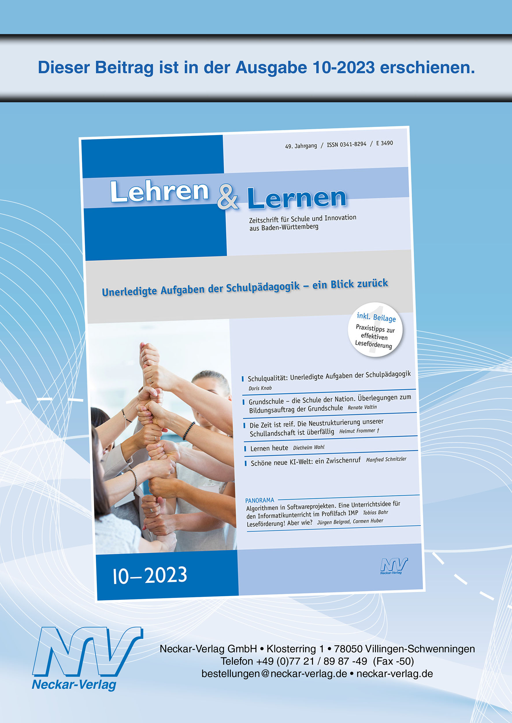 LESE.LUST! Wie kann ich Schüler/innen vom LESEN abhalten?