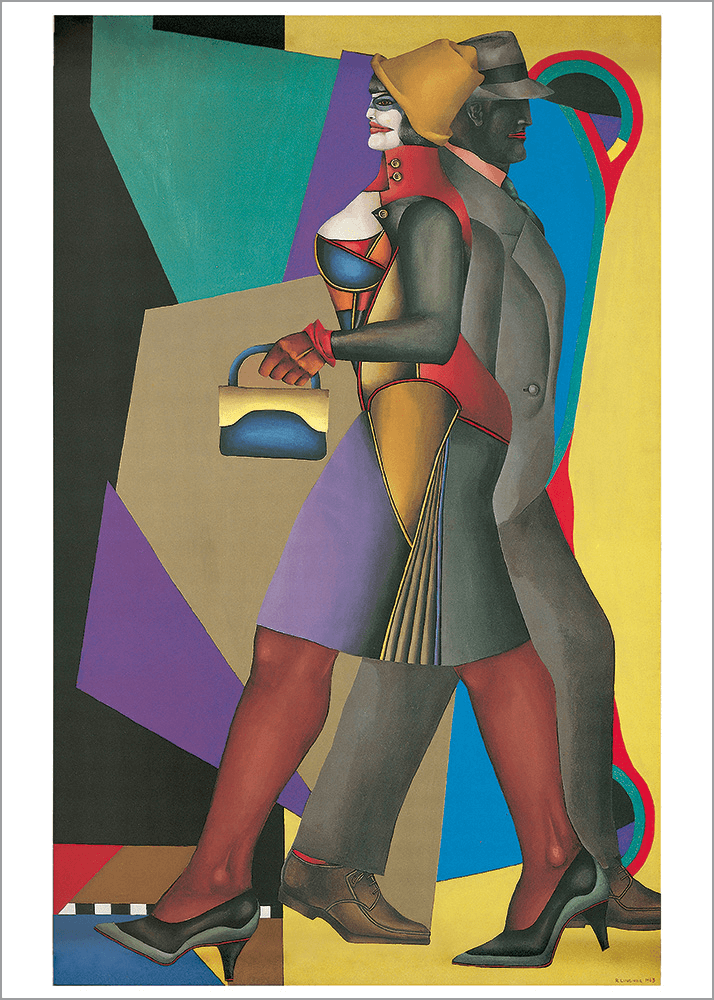 Kunstdruck Lindner -  Mond über Alabama