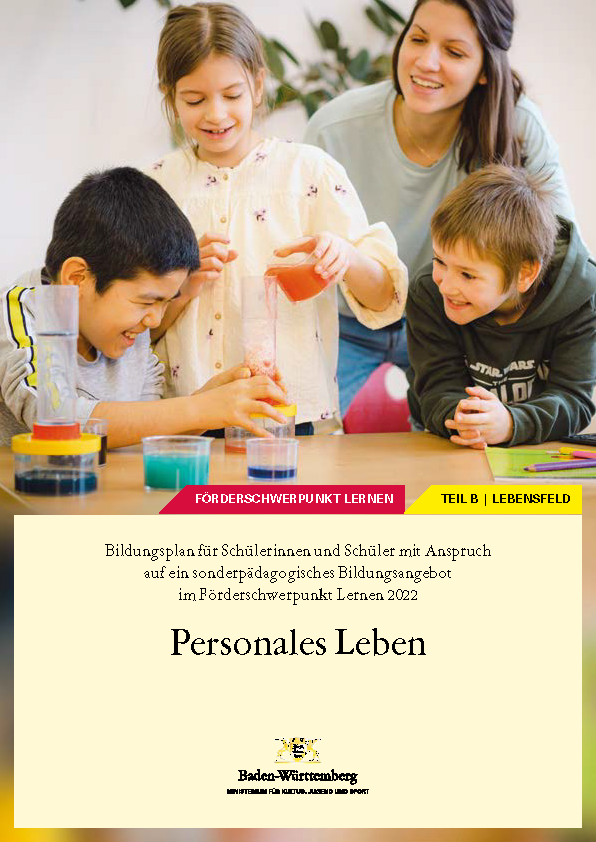 Heft 3 Personales Leben Bildungsplan SBBZ Lernen