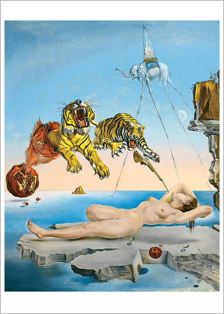 Kunstdruck Dali, Rève causé par le vol d'une abeille autour