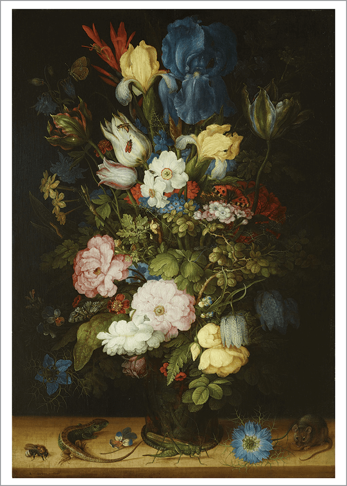 Kunstdruck Savery - Blumenstrauß