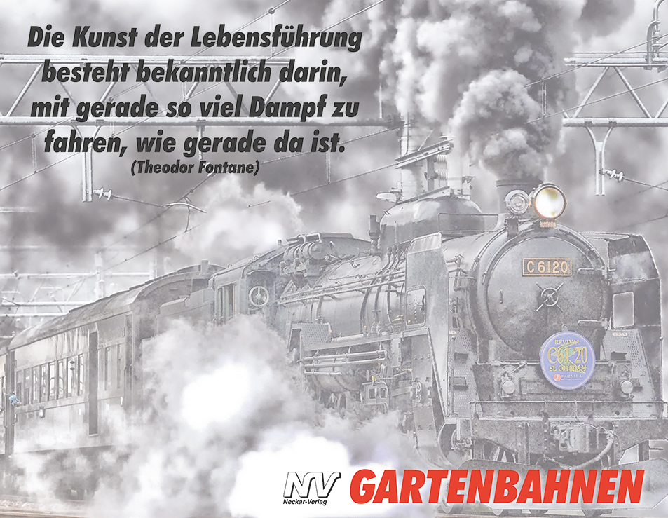 Mousepad Gartenbahnen