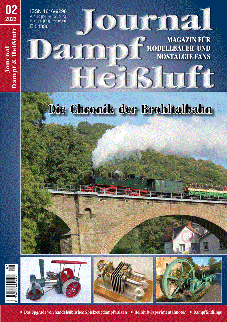 Journal Dampf-Heißluft 2/2023