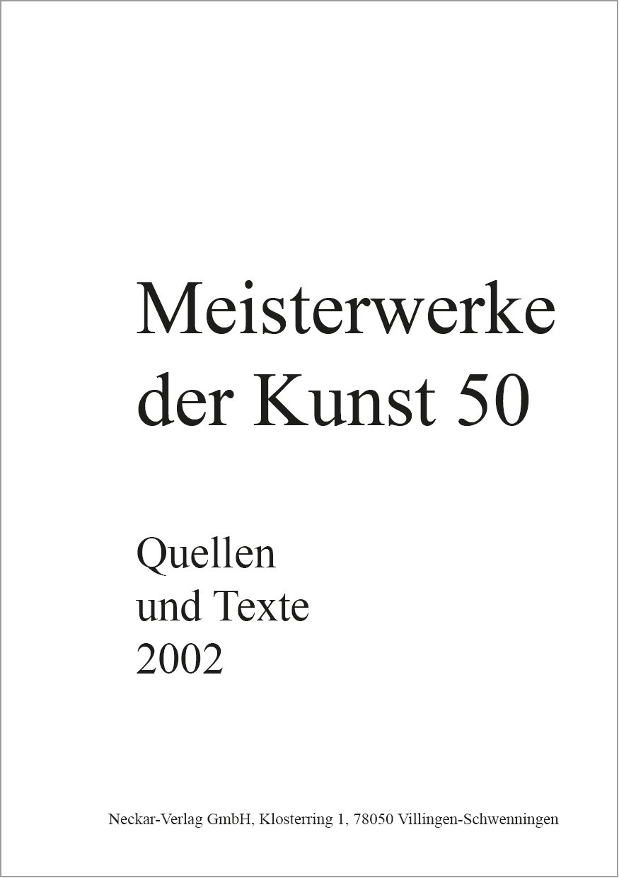 Quellen und Texte 50/2002