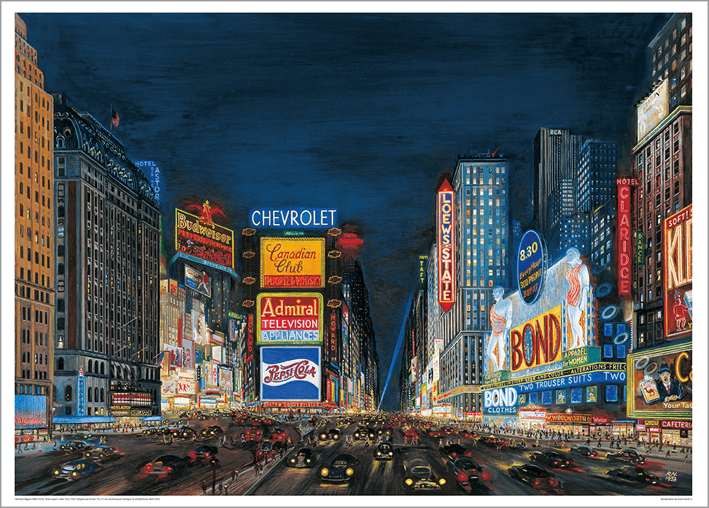 Kunstdruck Nägele - Times Square / New York