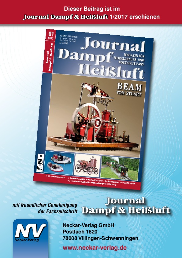 Download aus Journal Dampf & Heißluft 1/2017