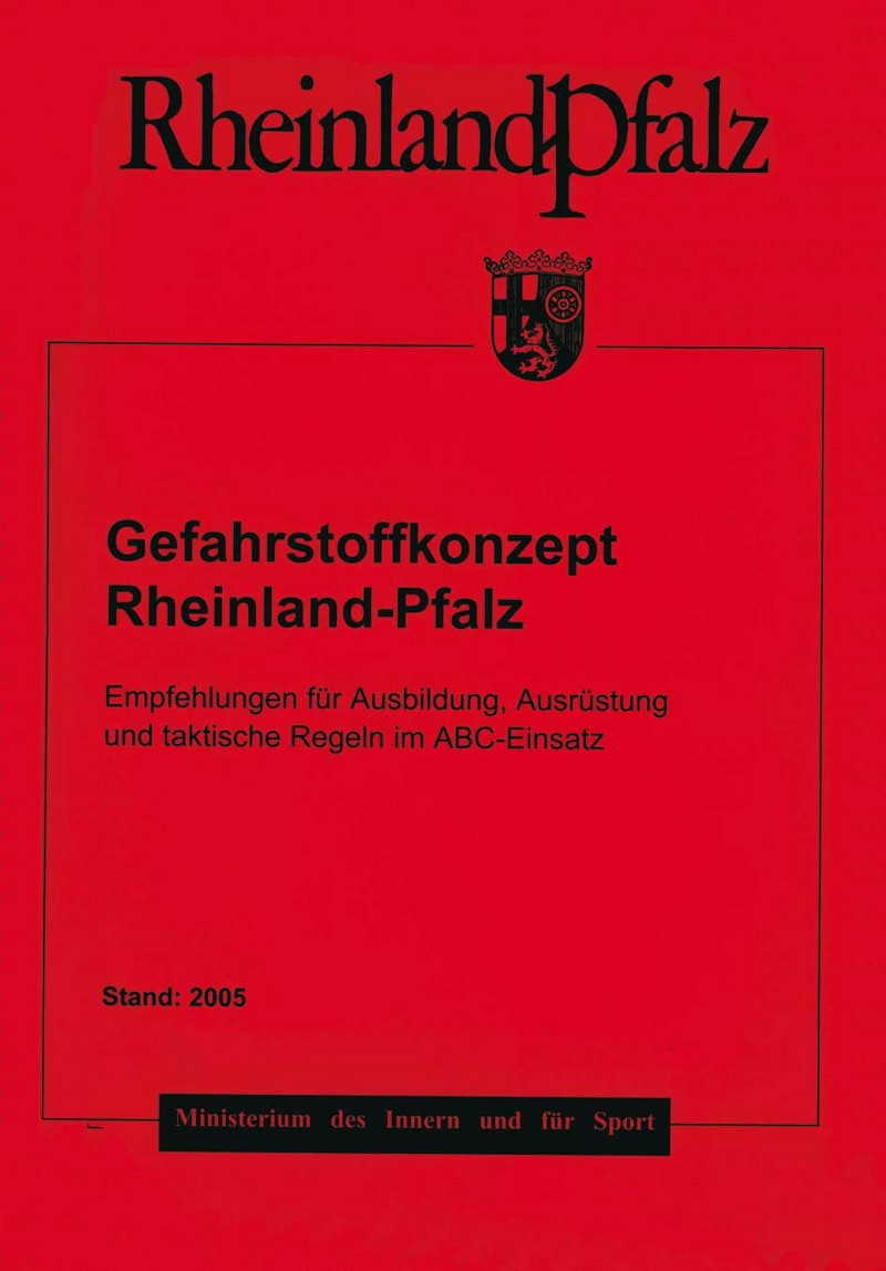 Gefahrstoffkonzept Rheinland-Pfalz