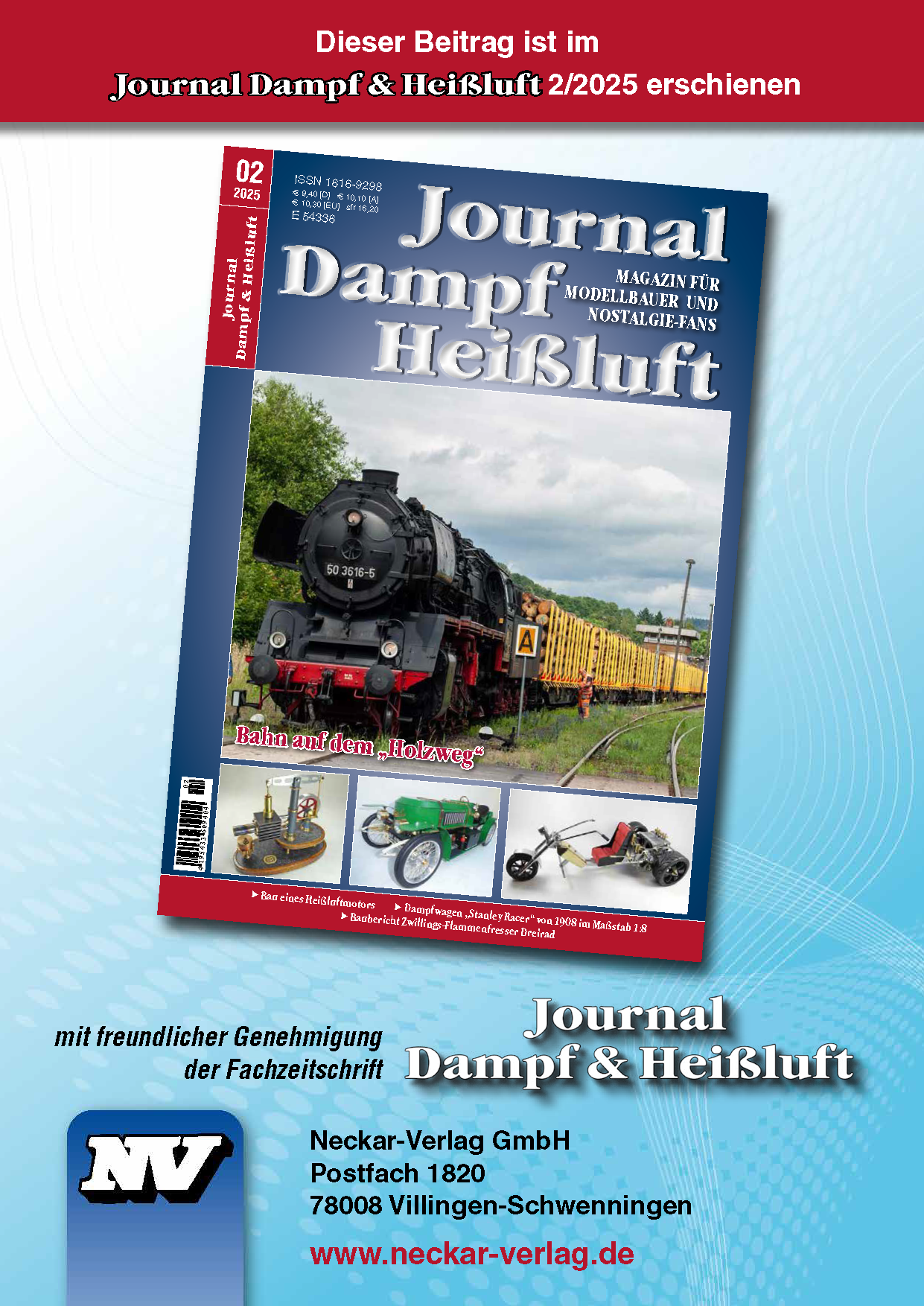 Bau einer Mini-Dampfmaschine