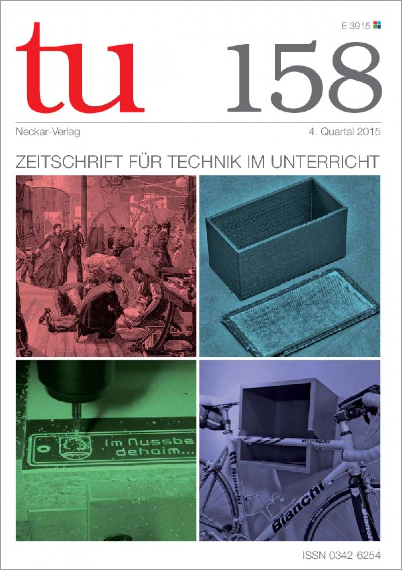 tu 158 - Zeitschrift für Technik im Unterricht