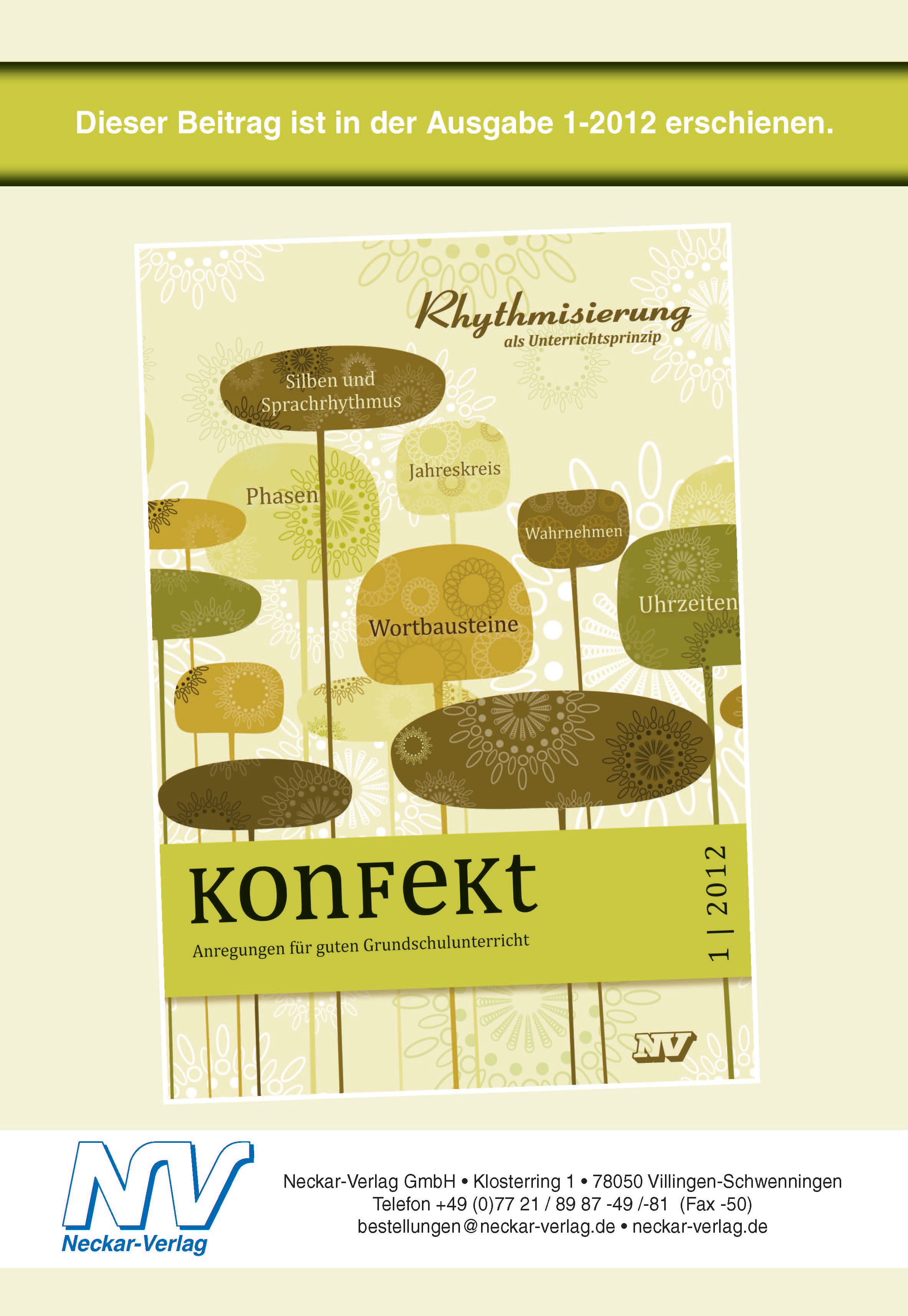 Erfolgreiches Konzept beim Lesenlernen: Erstlektüre mit Silbenmarkierung