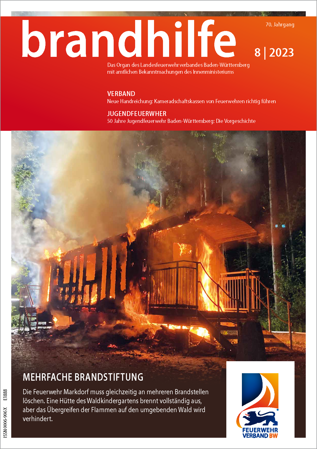 Brandhilfe Baden-Württemberg 8/2023