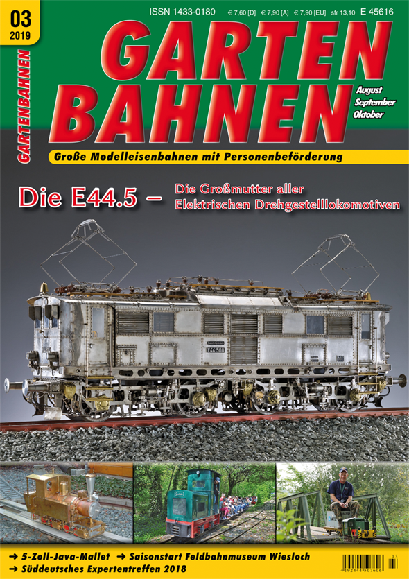 Gartenbahnen der Spurbreiten 5 und 7 1/4 Zoll