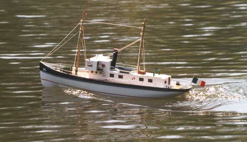 Bauplan Dampfpinasse Pandora