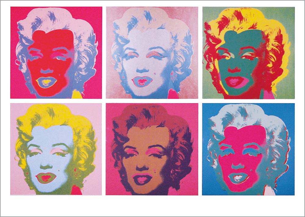 Kunstdruck - Warhol - Marilyn Monroe