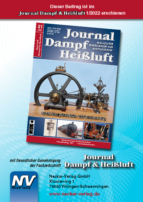 Blick in den Vulkan der Dampfmaschine