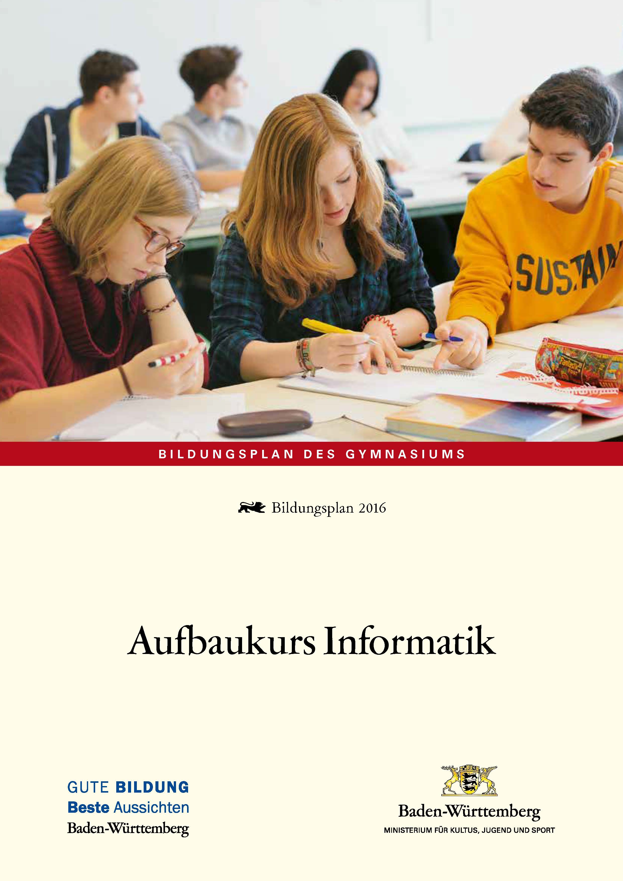 LPH 3/2016 Bildungsplan - Aufbaukurs Informatik