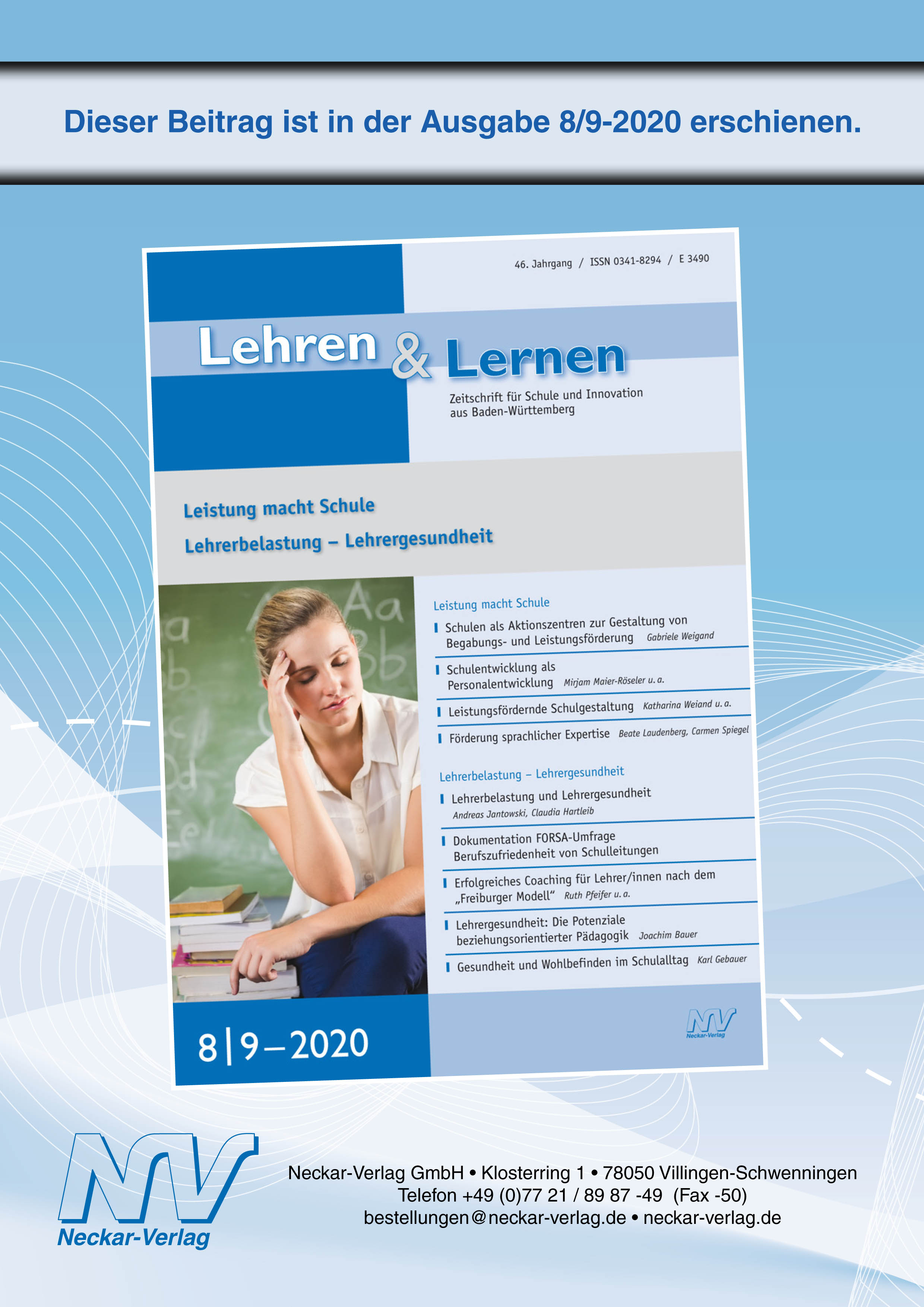 Erfolgreiches Coaching für Lehrer/innen zur Förderung der Beziehungskompetenz – das „Freiburger Modell“ unter der Lupe