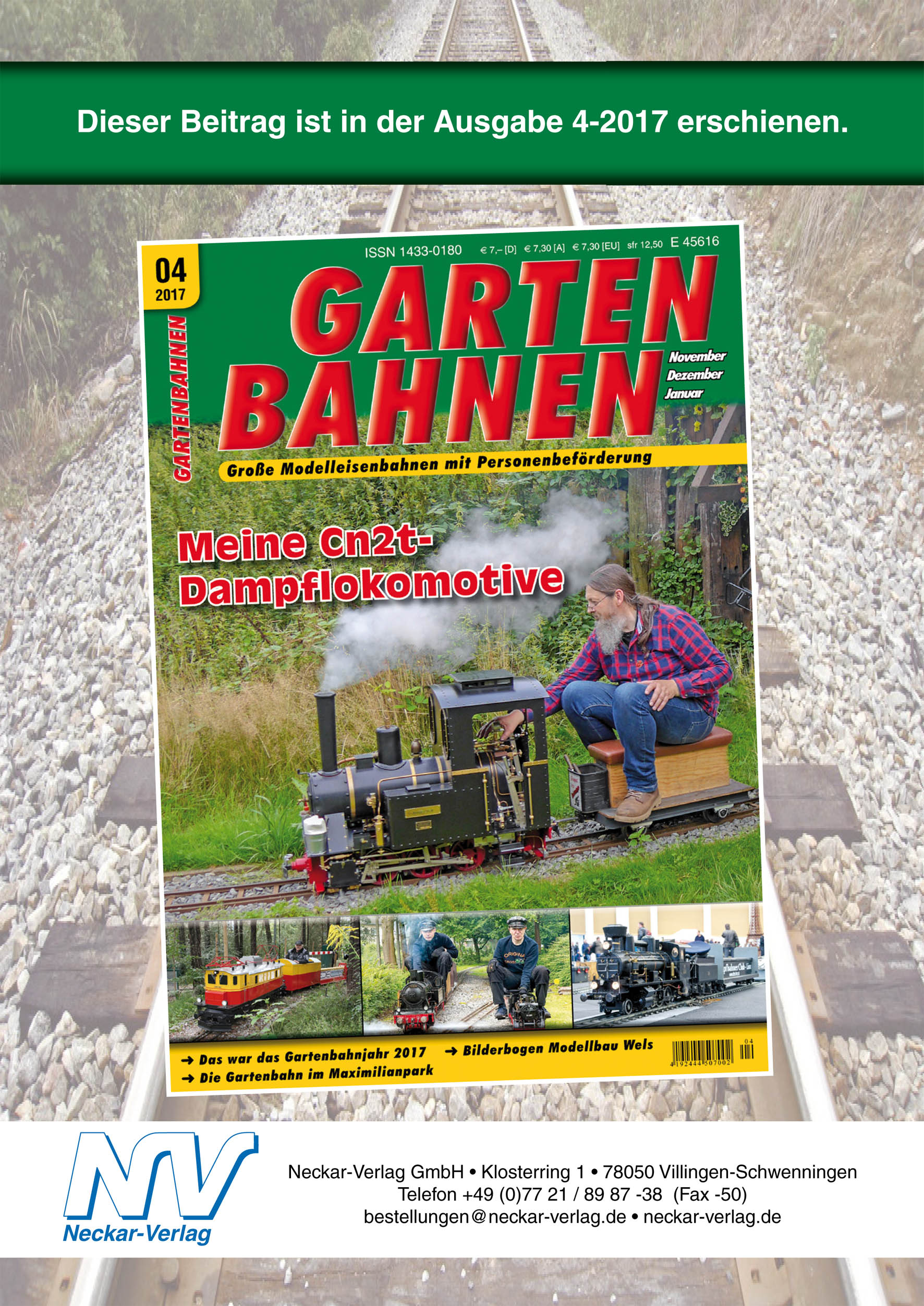 Neues Motorfahrzeug bei der Scheueringer Querbahn