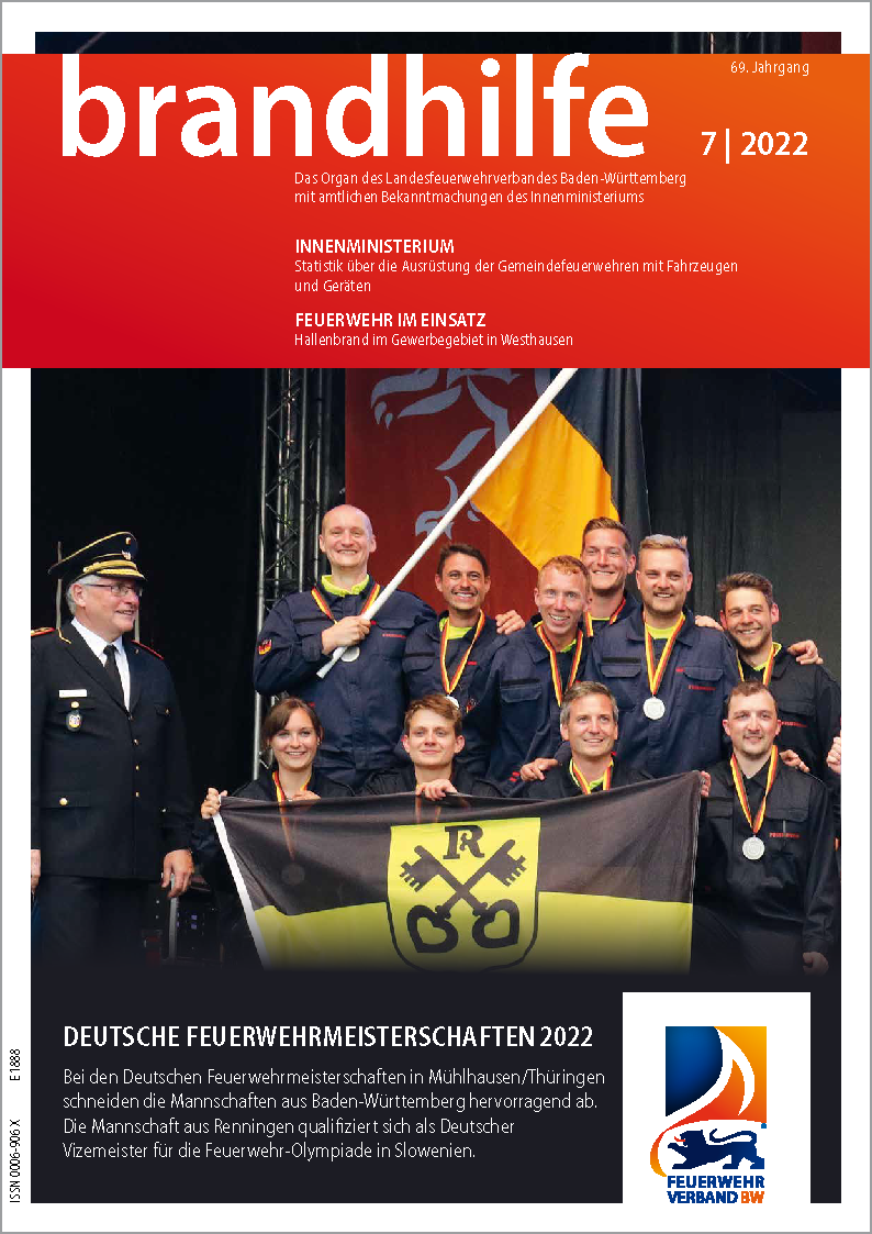 Brandhilfe Baden-Württemberg 7/2022