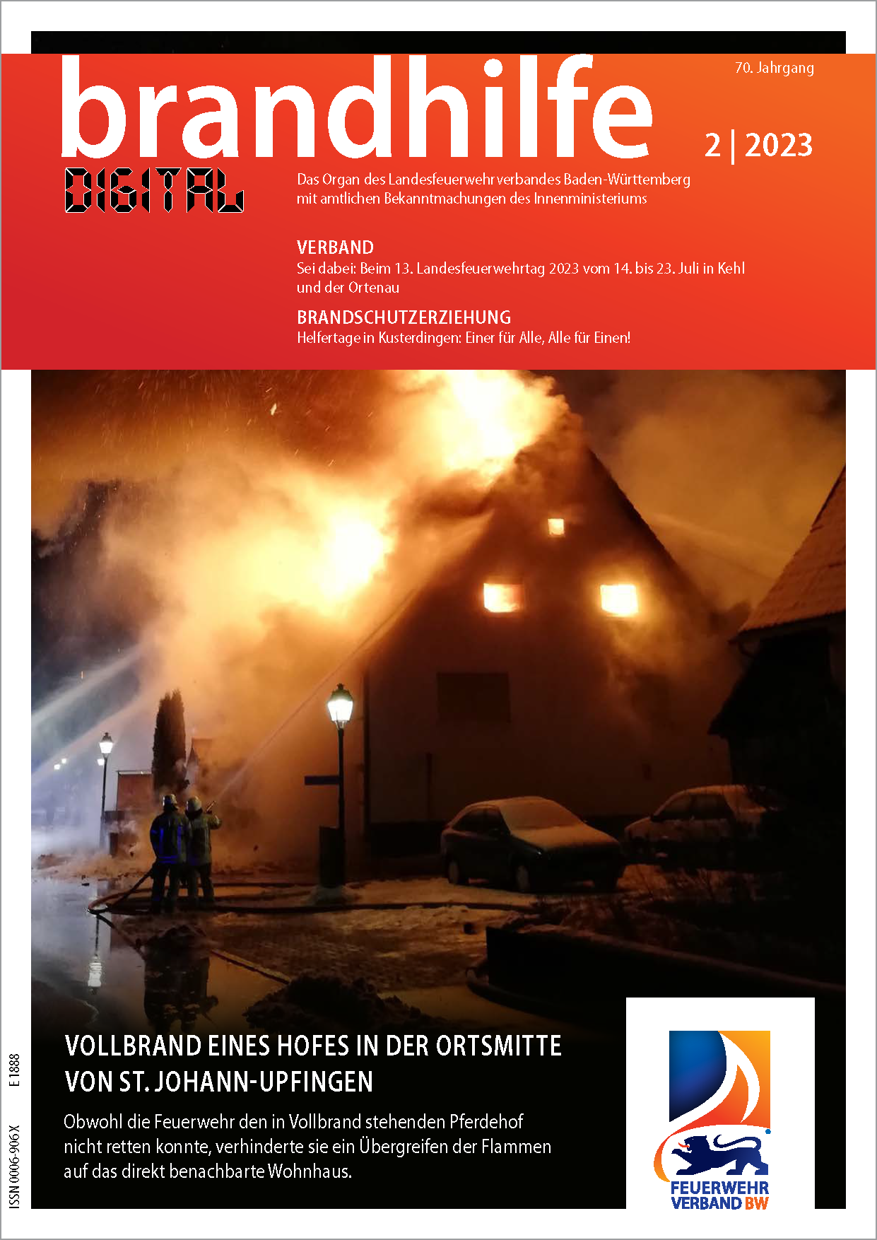 Brandhilfe Baden-Württemberg digital 2/2023