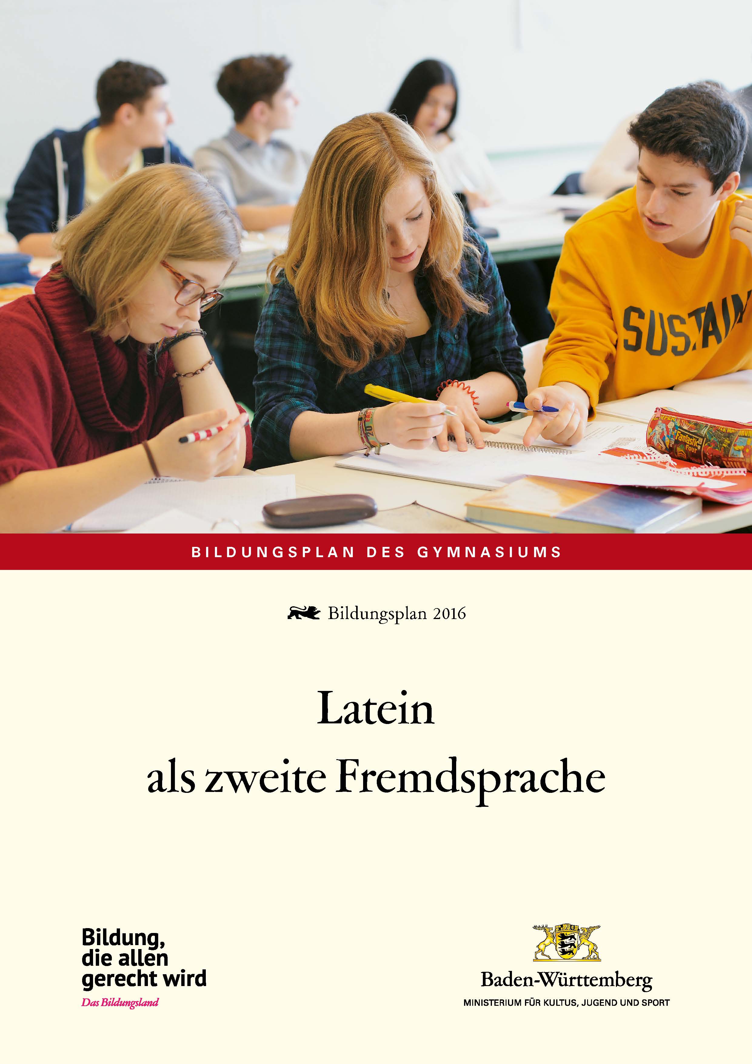 LPH 3/2016 Bildungsplan - Latein als zweite Fremdsprache