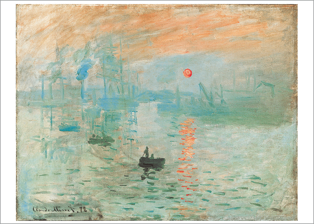 Kunstdruck Monet - Impression soleil levant