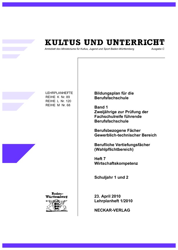 LPH 1/2010 - Wirtschaftskompetenz