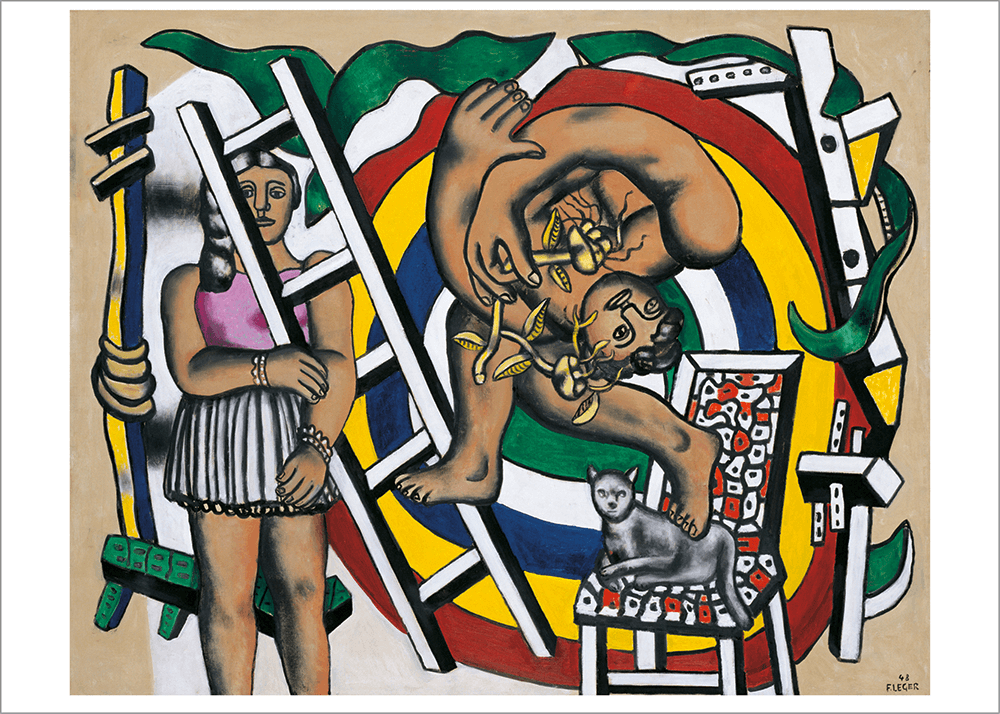 Kunstdruck Leger - Der Akrobat und seine Patnerin