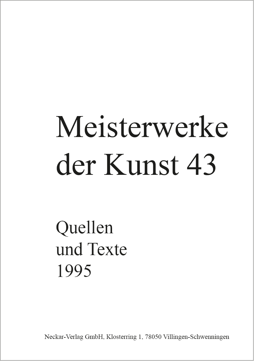 Quellen und Texte 43/1995