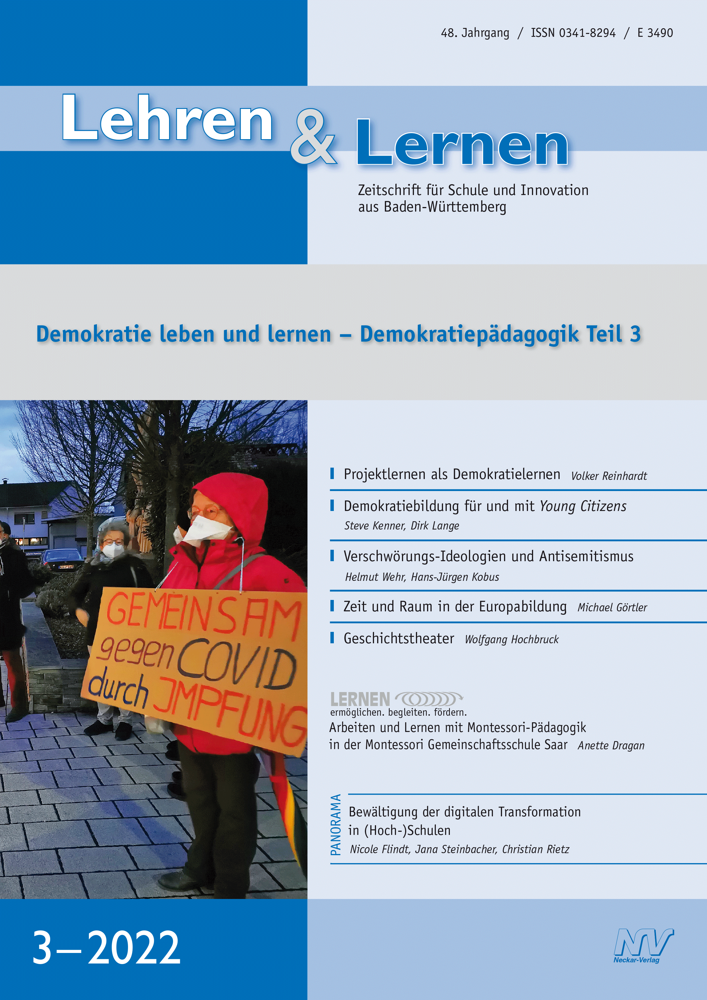 Lehren & Lernen 3/2022 Demokratie leben und lernen – Demokratiepädagogik Teil 3