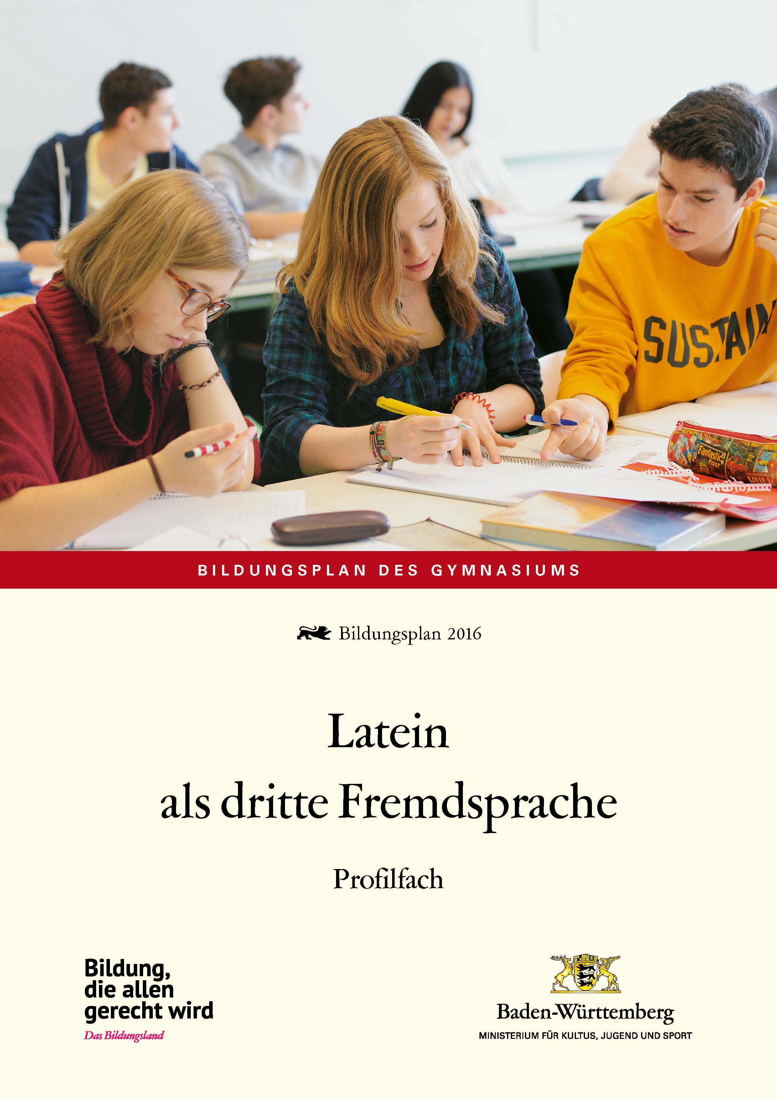 LPH 3/2016 Bildungsplan - Latein als dritte Fremdsprache