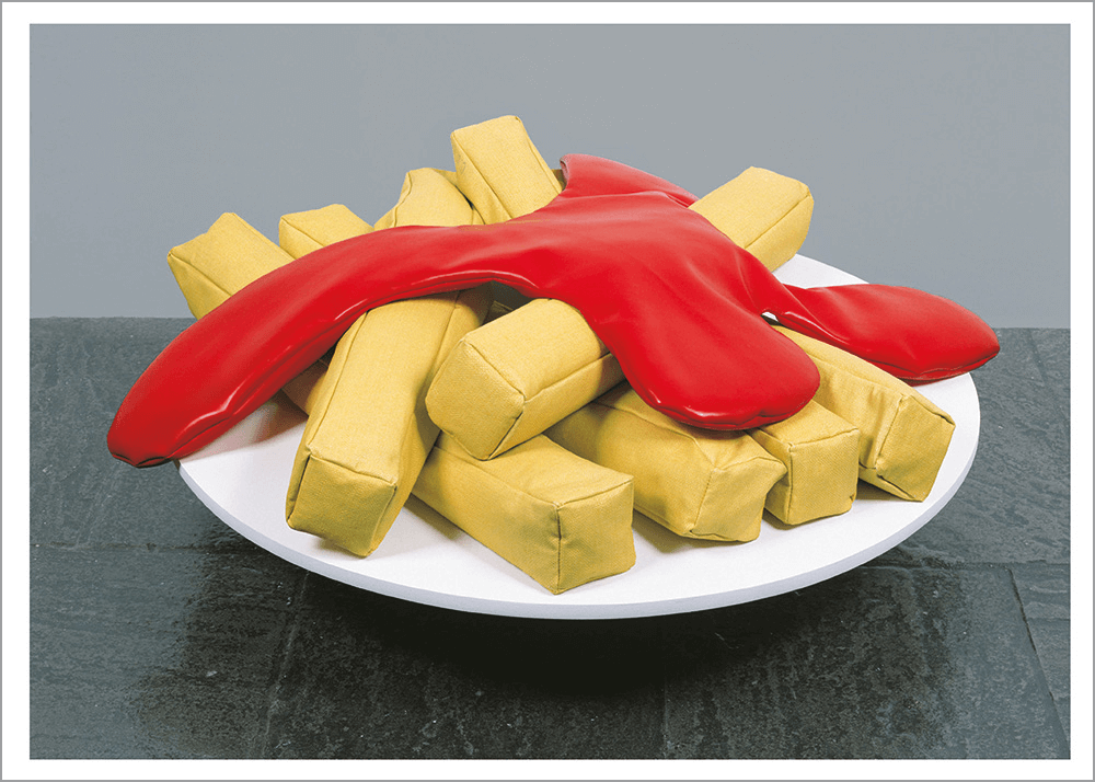 Kunstdruck: Oldenburg - French Fries and Ketchup