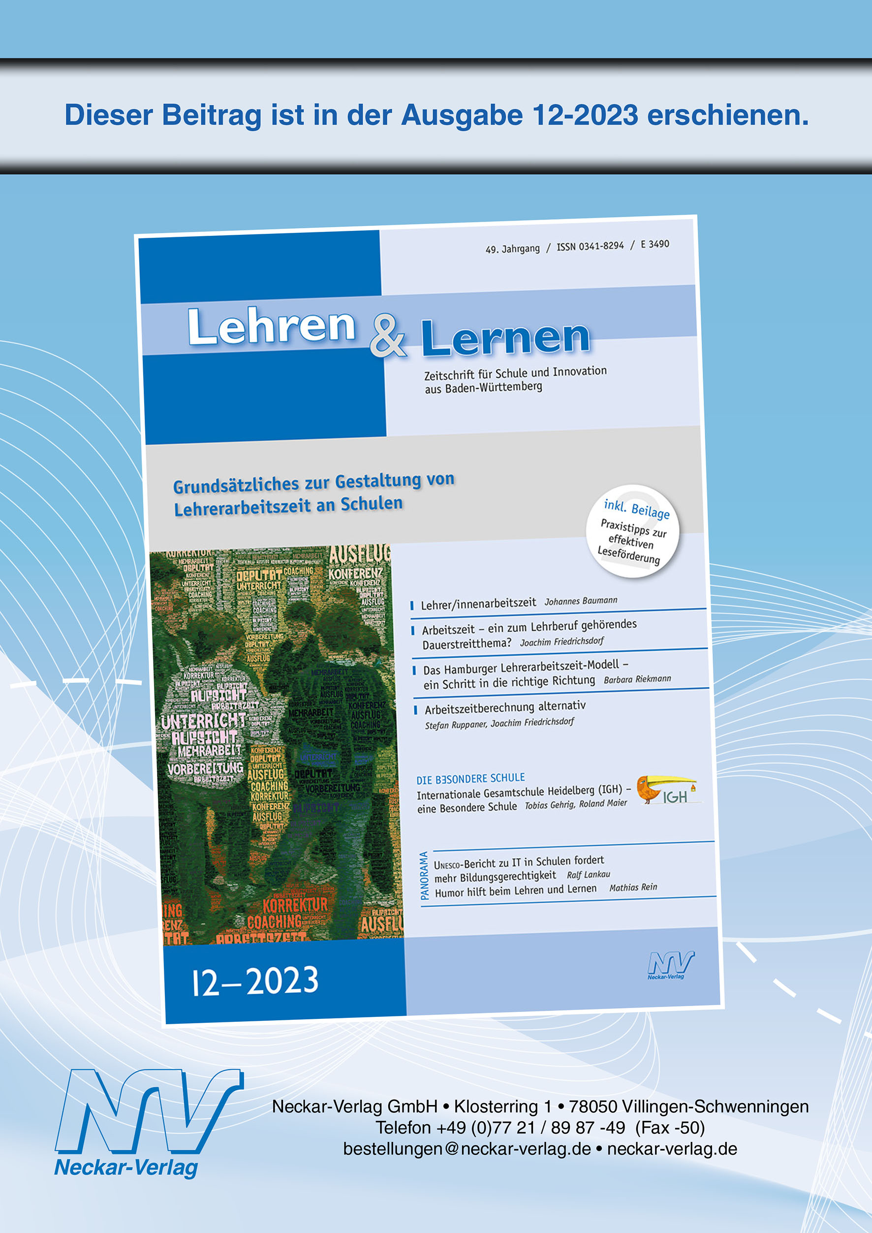 Internationale Gesamtschule Heidelberg (IGH) – eine Besondere Schule