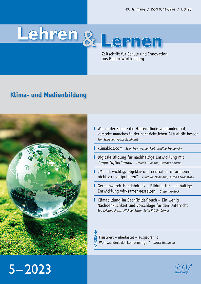 Lehren & Lernen 5/2023 Klima- und Medienbildung