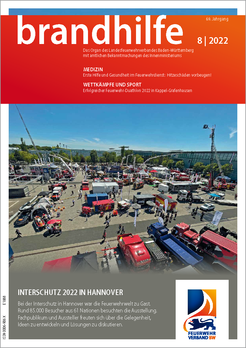 Brandhilfe Baden-Württemberg 8/2022