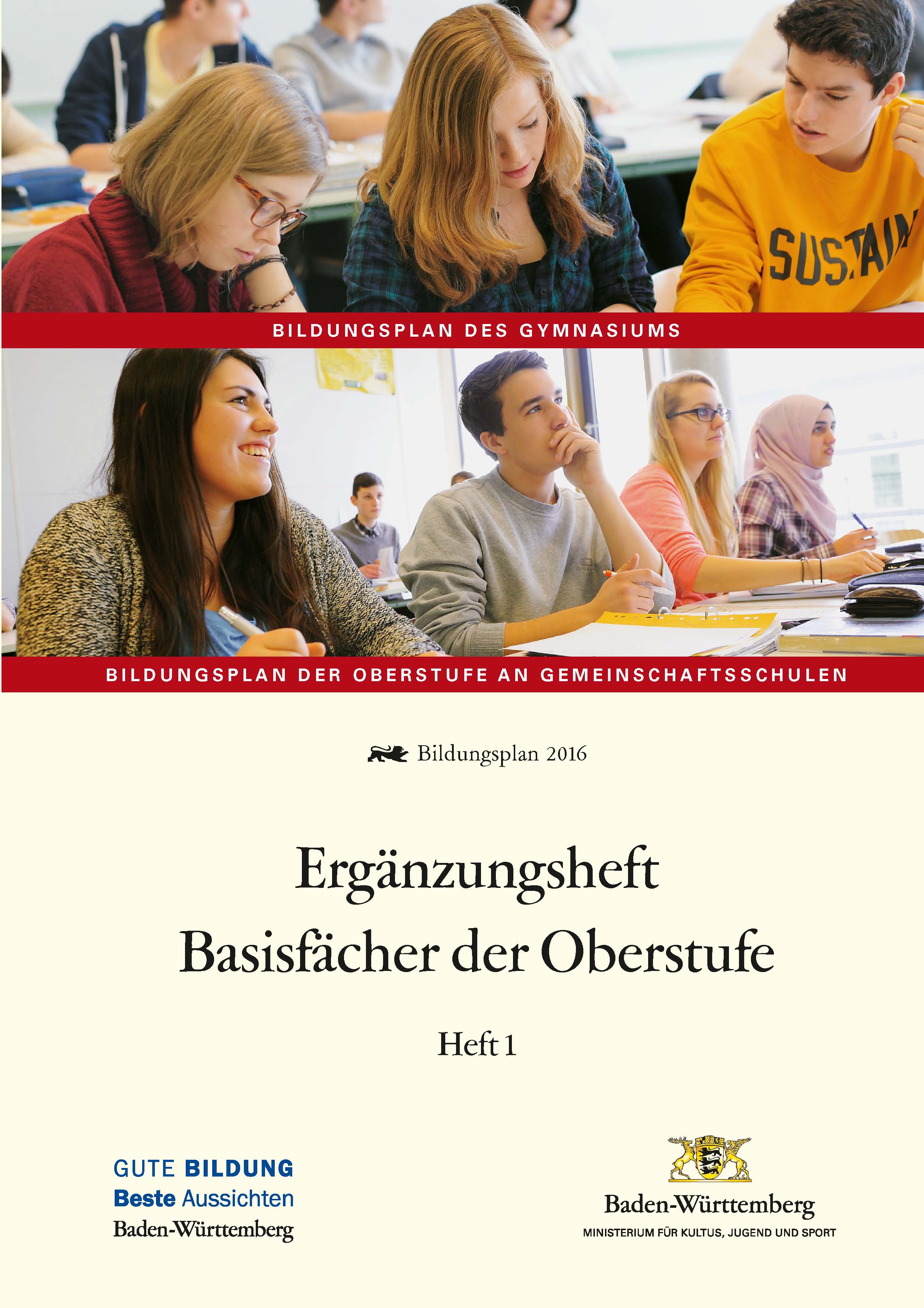 LPH 4/2016 Bildungsplan - Ergänzungsheft Basisfächer der Oberstufe