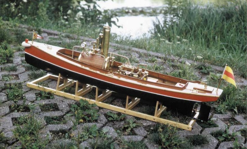 Bauplan Dampfpinasse Natela