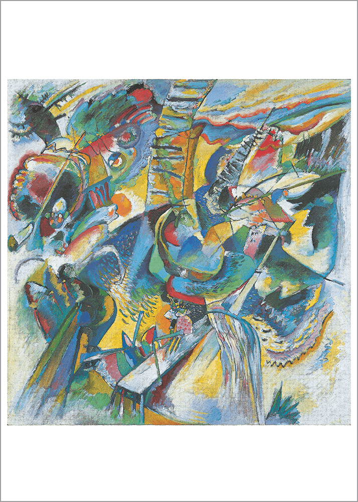 Kunstdruck Kandinsky - Improviasation Klamm