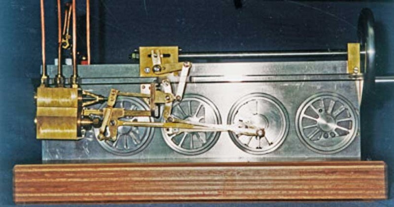 Bauplan Ein Dampftriebwerk