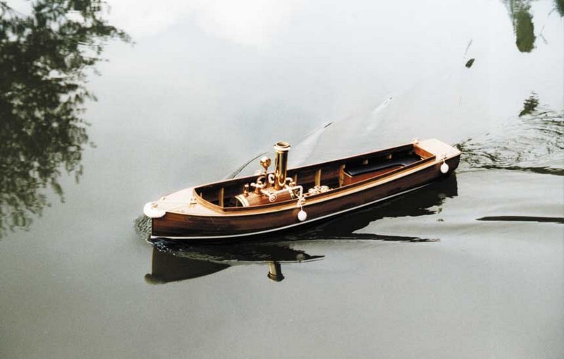 Bauplan Dampfpinasse Moritz