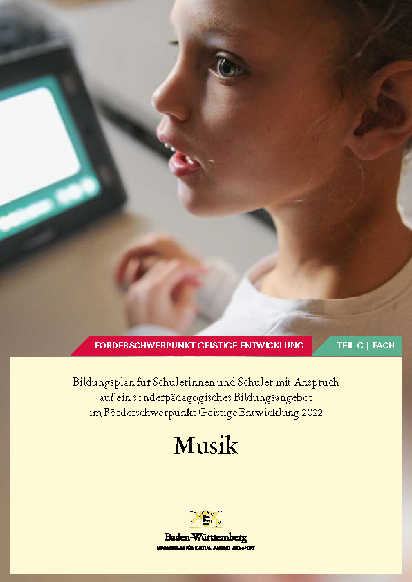 Heft 17 Musik Bildungsplan SBBZ GENT